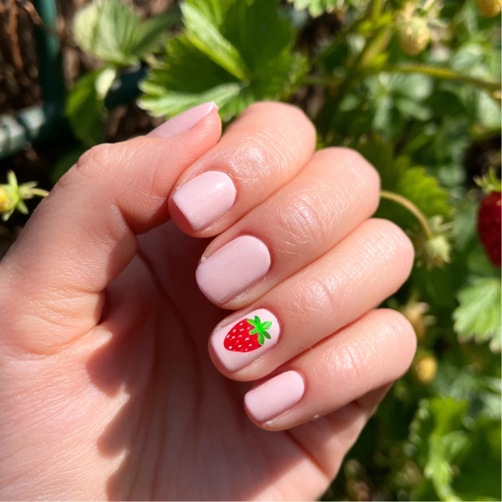 Strawberry Tip Accent