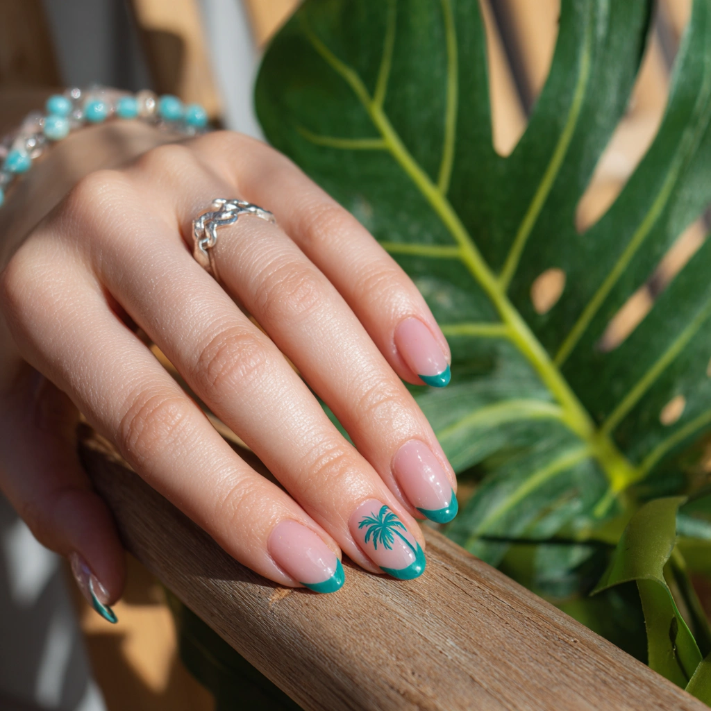 Tropic Teal Tips